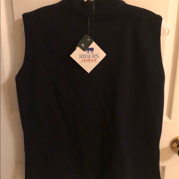 Riders Select Mock Neck Zip Up Vest, XL - Picture 1 of 9